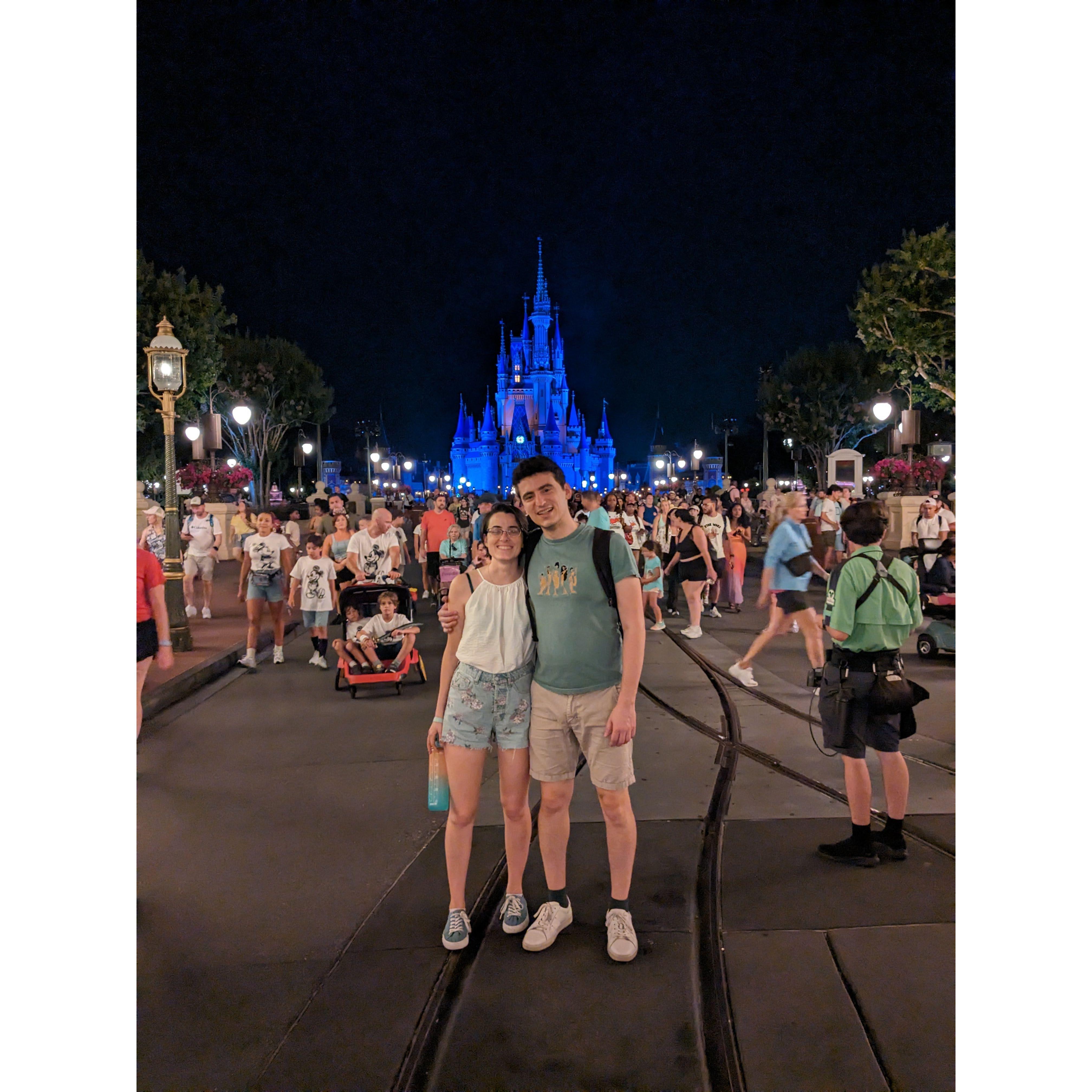 she was actually upset that we missed the fireworks