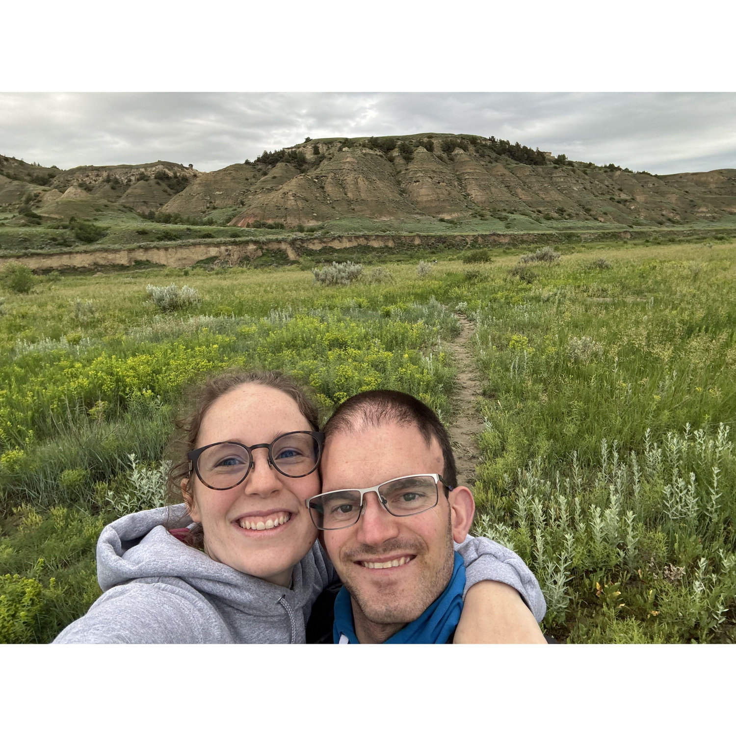 Lovely view from our campground in Theodore Roosevelt National park! 2025 Road Trip!