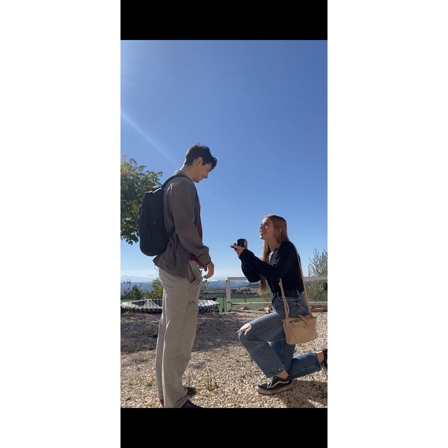 Mary "proposed" to Miguel to be her pareja de hecho, a process we decided to start so Mary could legally live and work in Spain. November 6, 2022