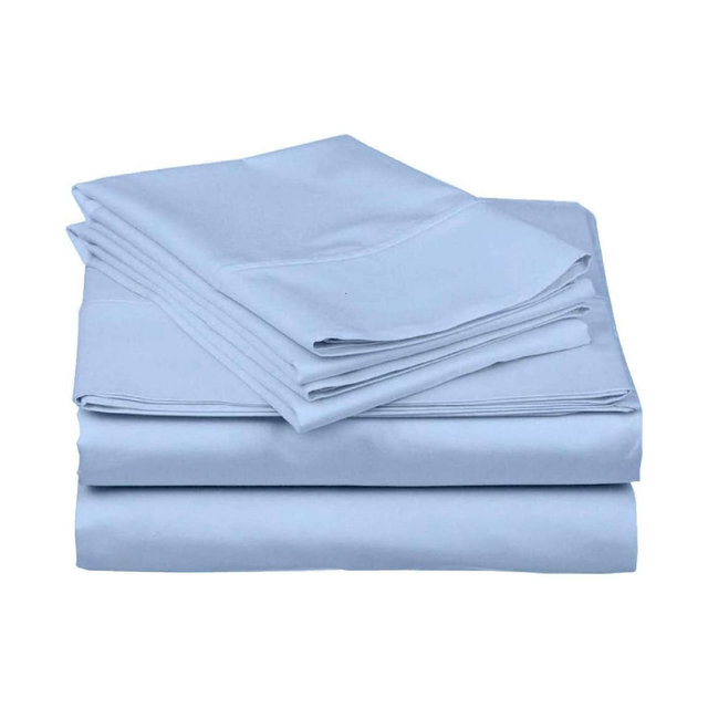 4-Piece Set: 100% Cotton 1000 Thread Count Deep Pocket Luxury Sheets