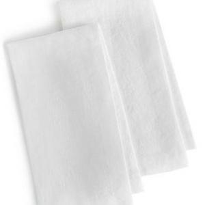 Hotel Collection Linen 2-Pc. Modern White Napkins, Only at Macy's