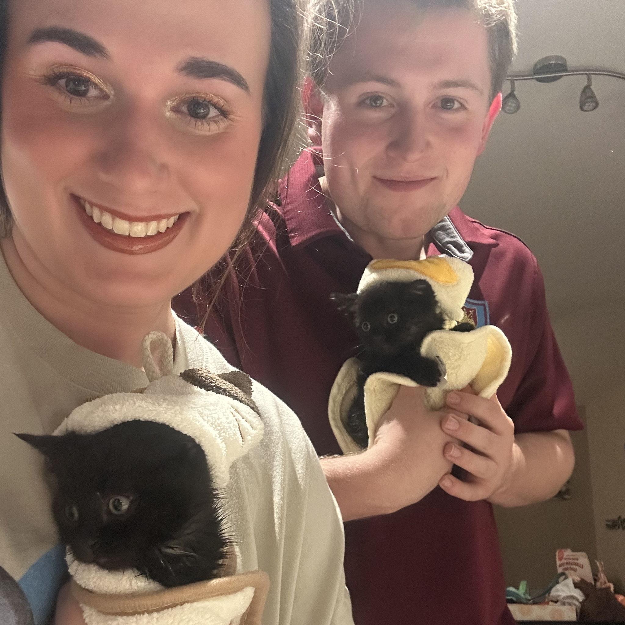 We have been rescuing a lot of kittens in between time studying and dissertation writing!