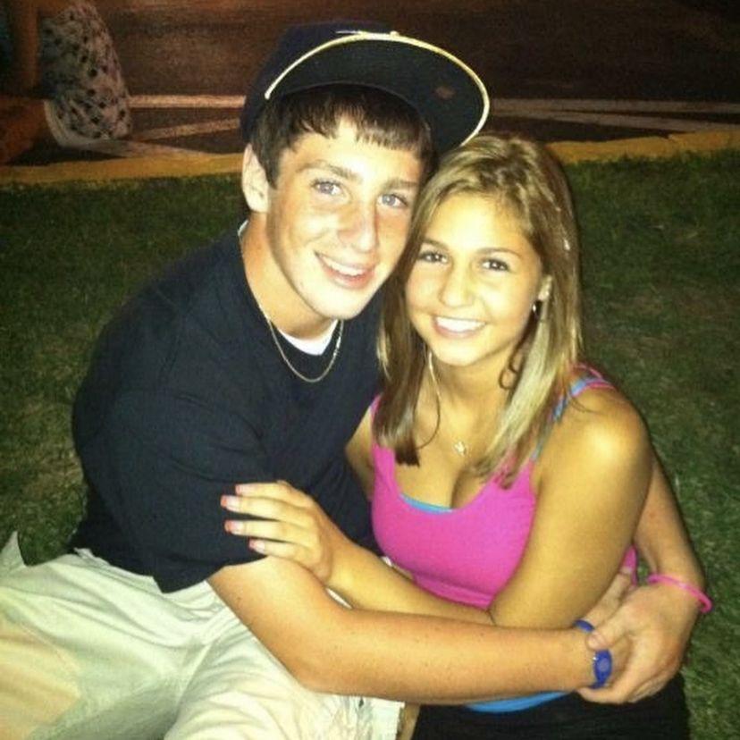 Our very first picture together from the summer going into 9th grade