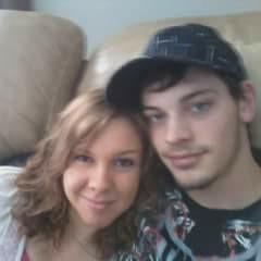 the first photo we ever took together as a couple :-)