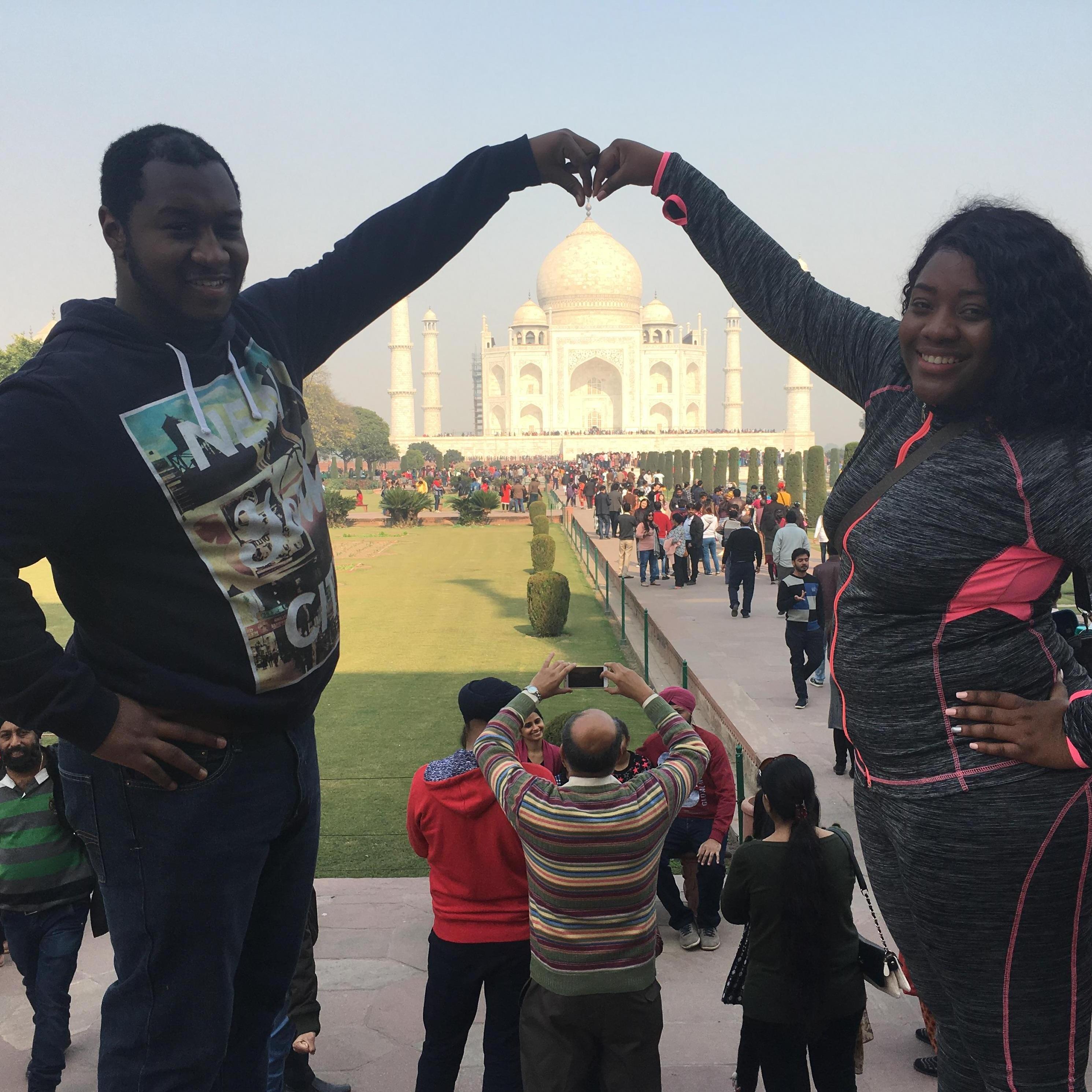 Taj Mahal, India - Christmas 2017