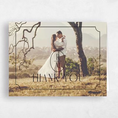 Black Wedding Thank You - Idalia Photo