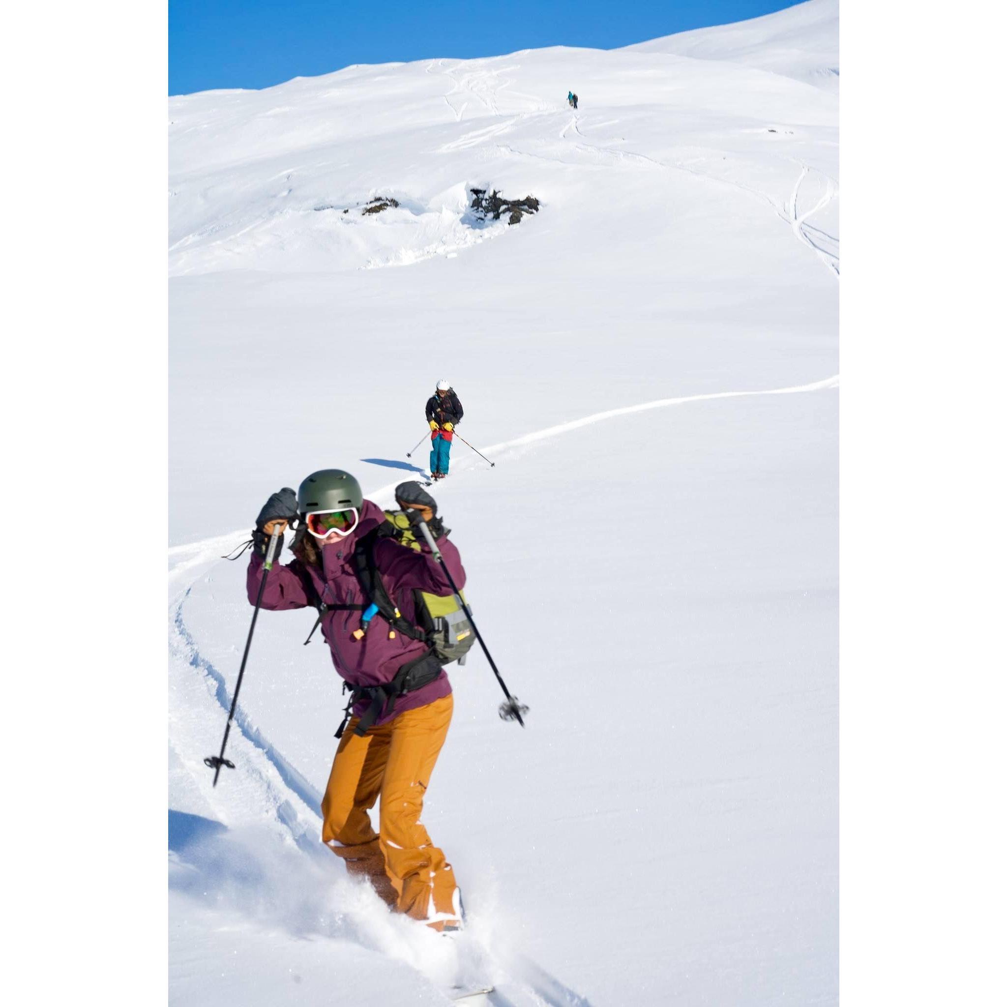 Okay yes the skiing was off the charts