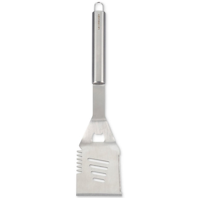 Le Creuset Stainless Steel Alpine Collection Slotted Turner, 17.5"