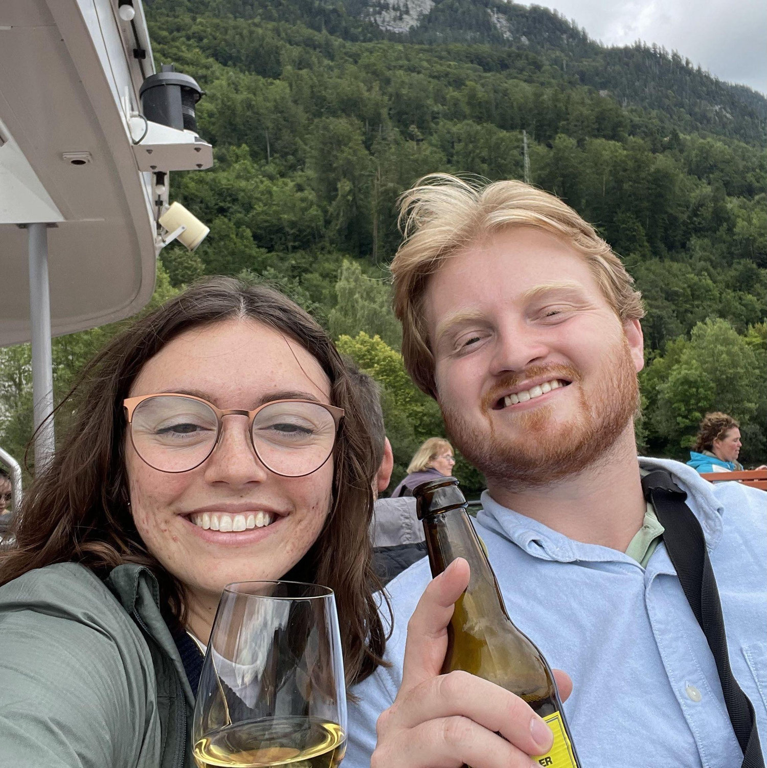 Boat ride in Lucerne circa 2023