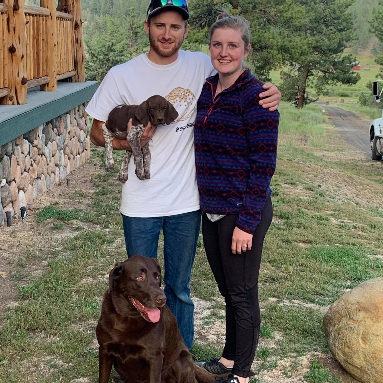 The day we brought our new addition Dale home