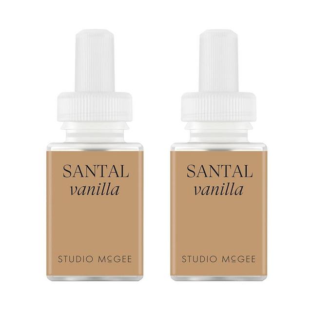 Pura x Studio McGee Smart Home Air Diffuser Fragrance - Scent Refill - 2 Pack, Santal Vanilla