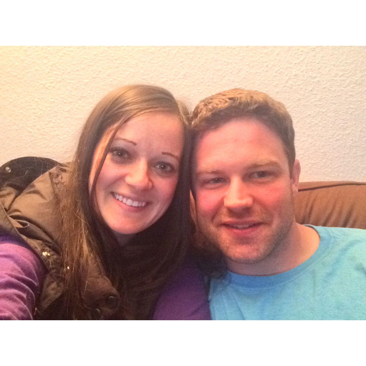 Our first photo together on my camera roll! Dating less than a month and already in love.