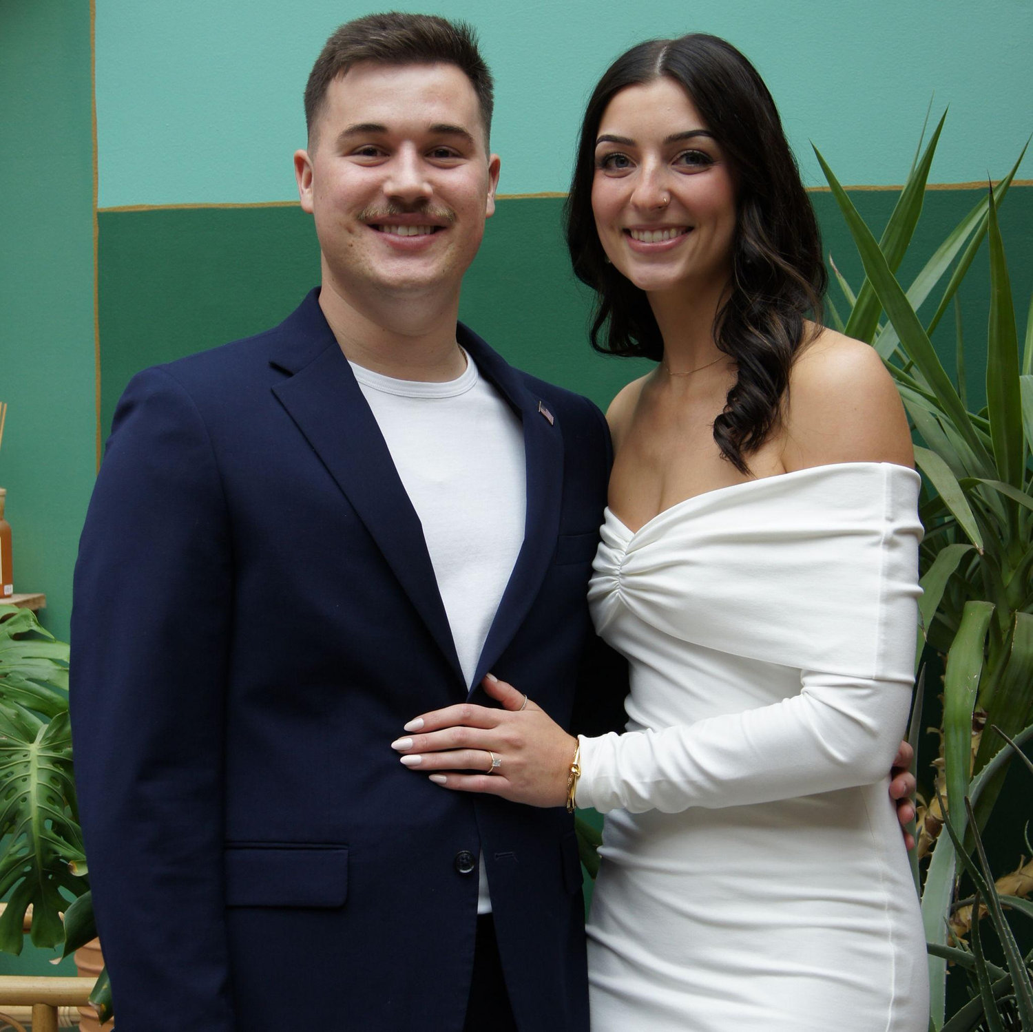 Our small and intimate wedding ceremony in February 2025 (for those of you that don't know, surprise!!).