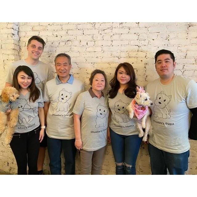 Our first dog party...celebrating Phoebe's birthday!