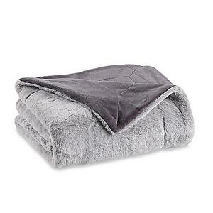 Berkshire Blanket Grace Tipped Fur Throw Blanket
