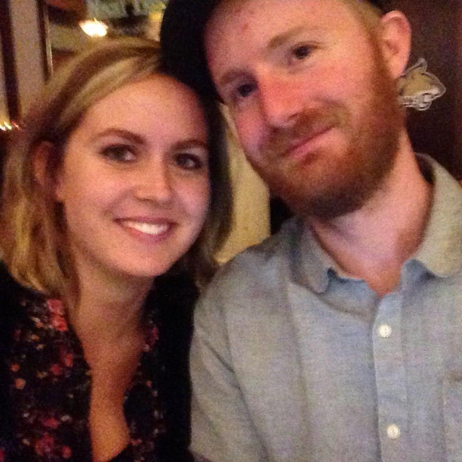 2014 - One of our first date nights after becoming "official". After dinner, we went to where most of our dates subsequently ended up: in Pub 317. "And two of my birthdays." -Alaine