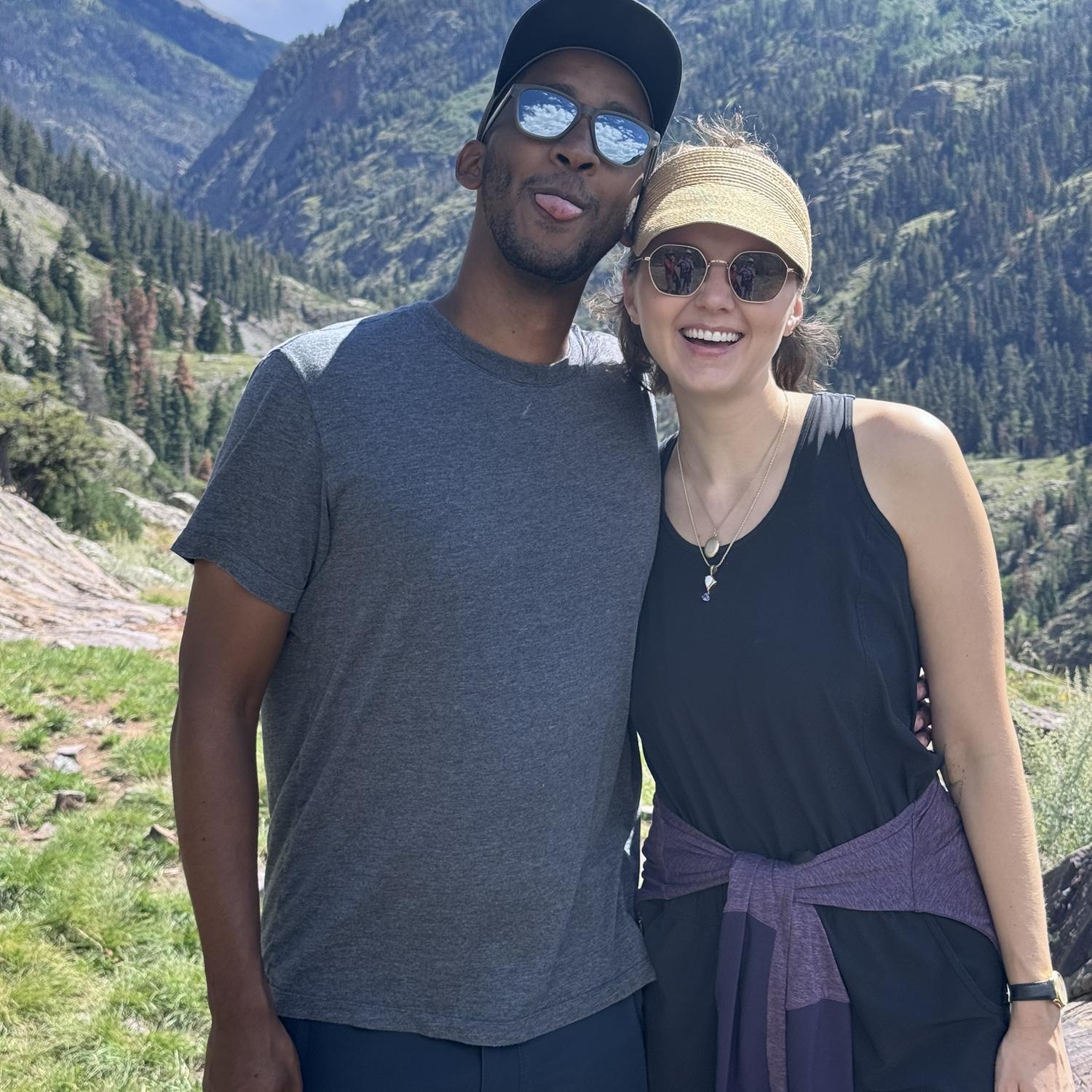Hiking in Ouray and soaking up the glory of God’s creation in Colorado.