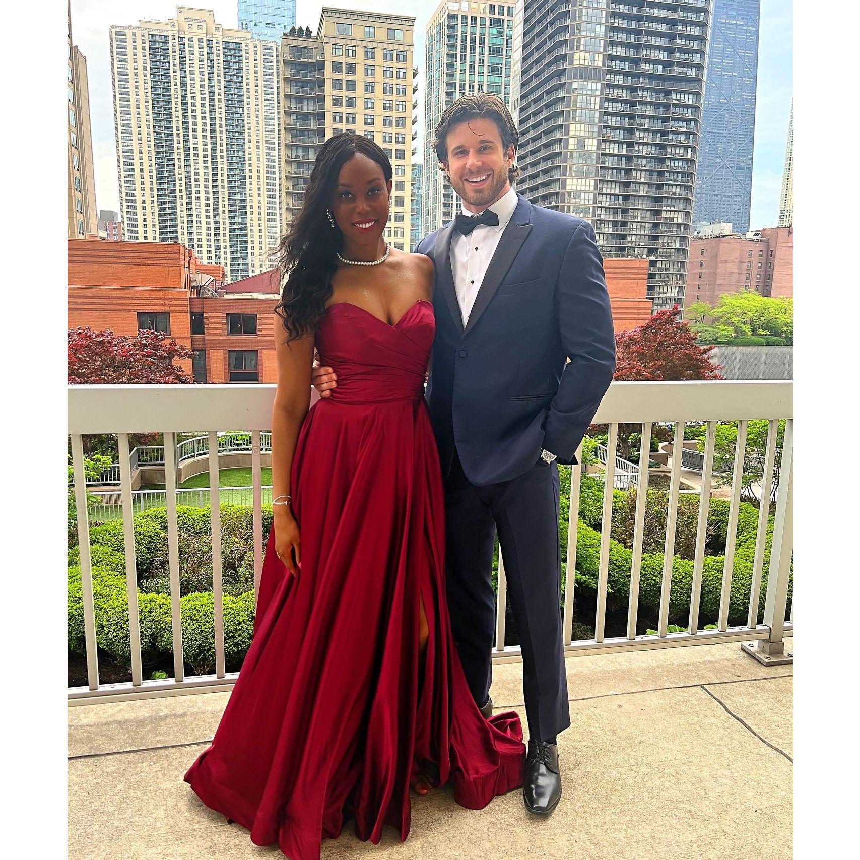 All dressed up to attend the Lyric Opera's 2023 Wine Auction