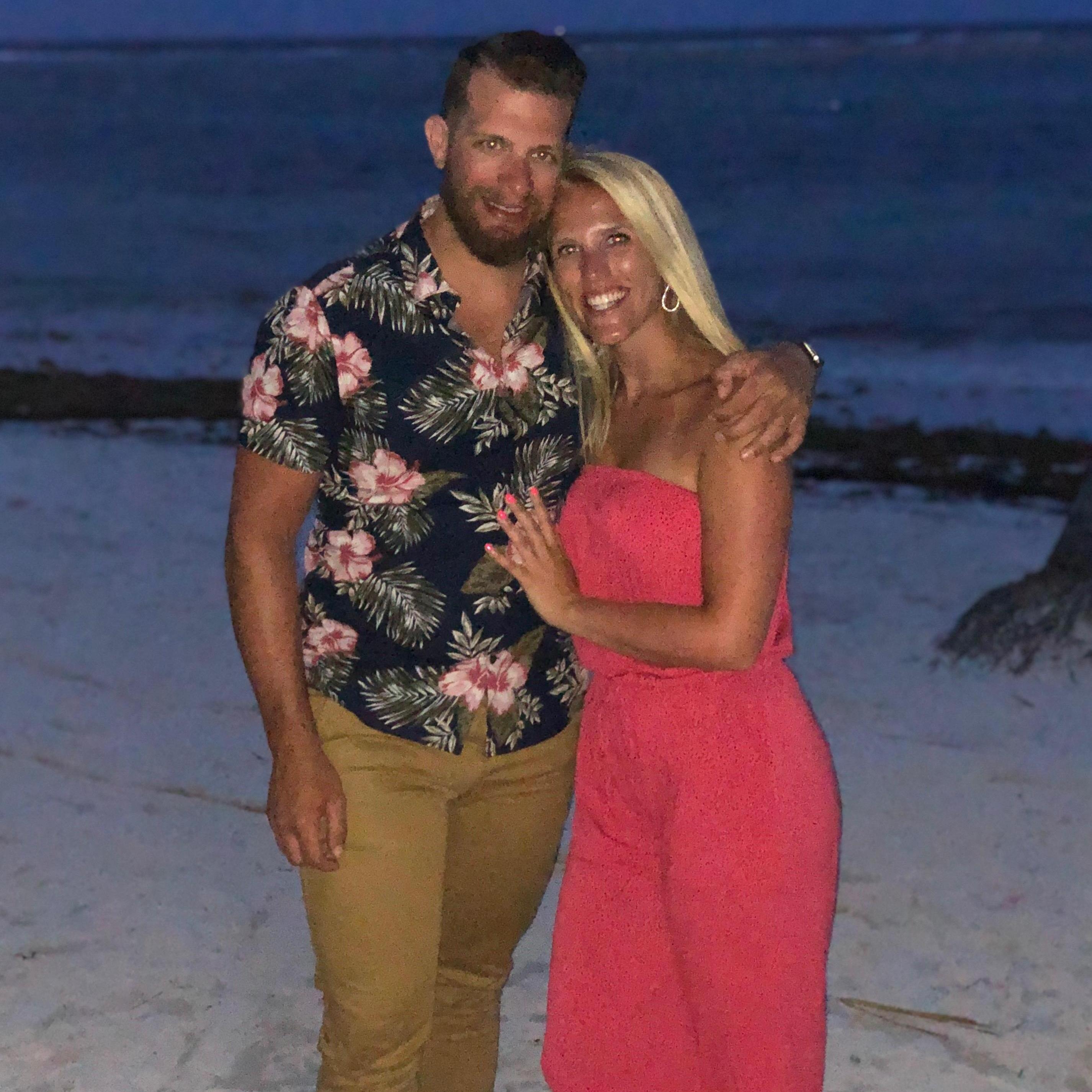 7.8.19 - Dinner on the beach at Secrets Resort in Akumal Riviera Maya