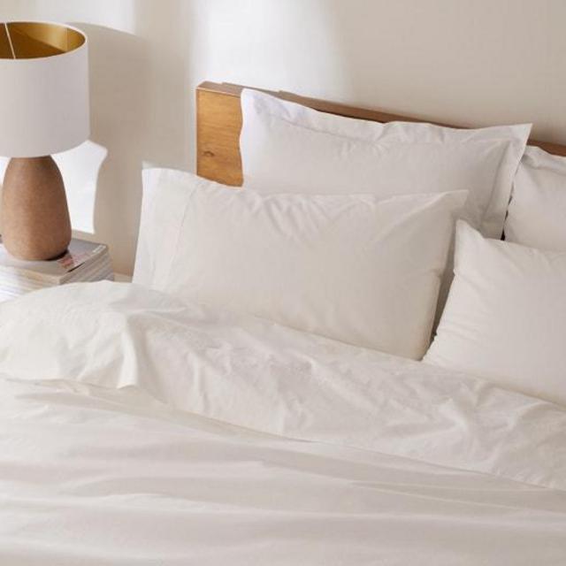 Heritage Organic Percale Pillowcases - King Size - Set of 2