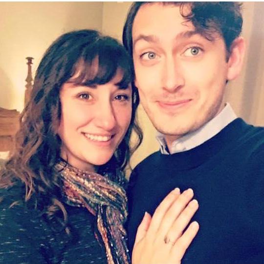 After Charles popped the question in the Rocky Mountain National Forest, we forsook camping in the car for the night and stayed in a lovely B&B in Boulder.