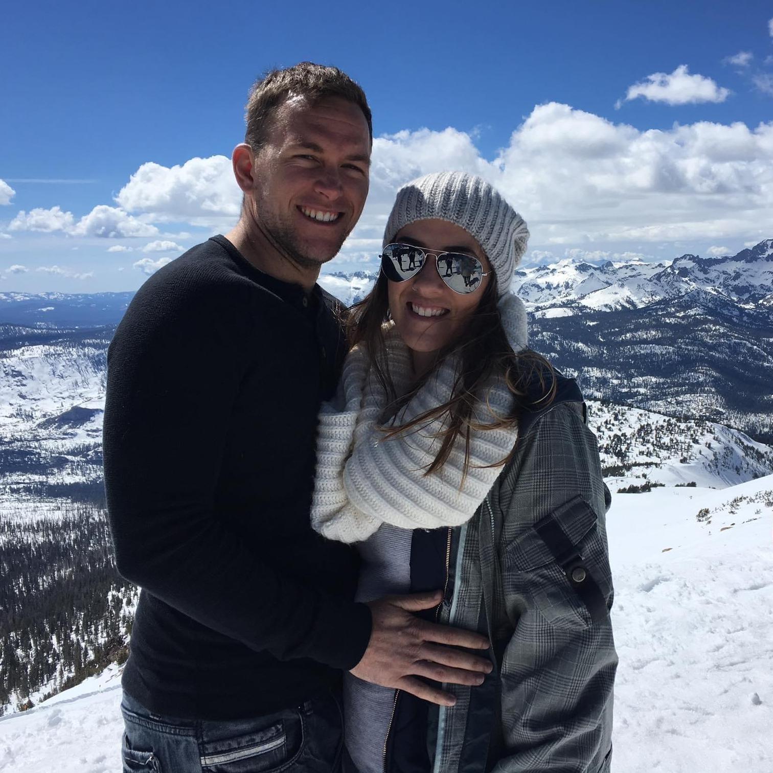 Our first Mammoth trip together, and our first “I love you”s