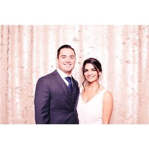 The first of many, many weddings attended together.