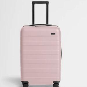 Shop The Bigger Carry-On suitcase in Blush Pink | Away