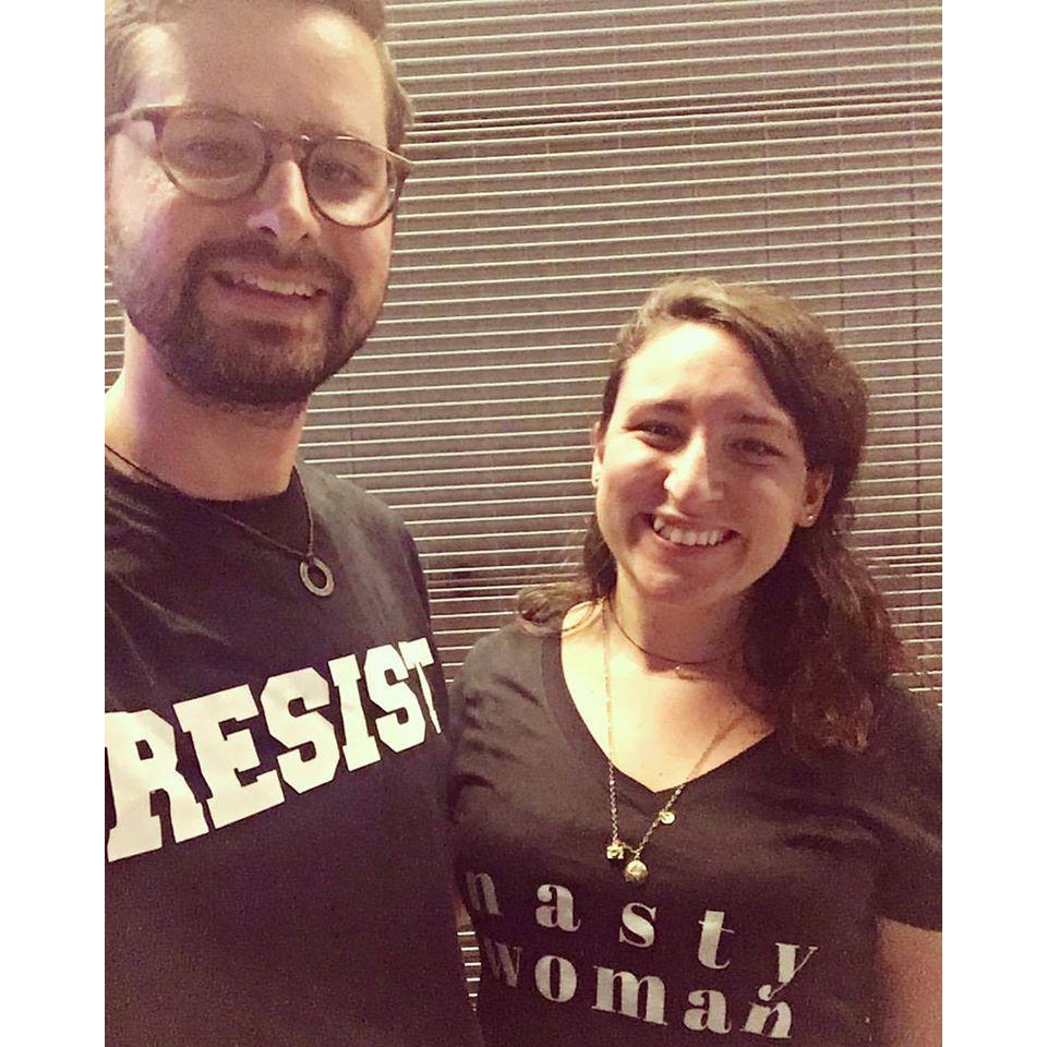 The couple who protests together, stays together
