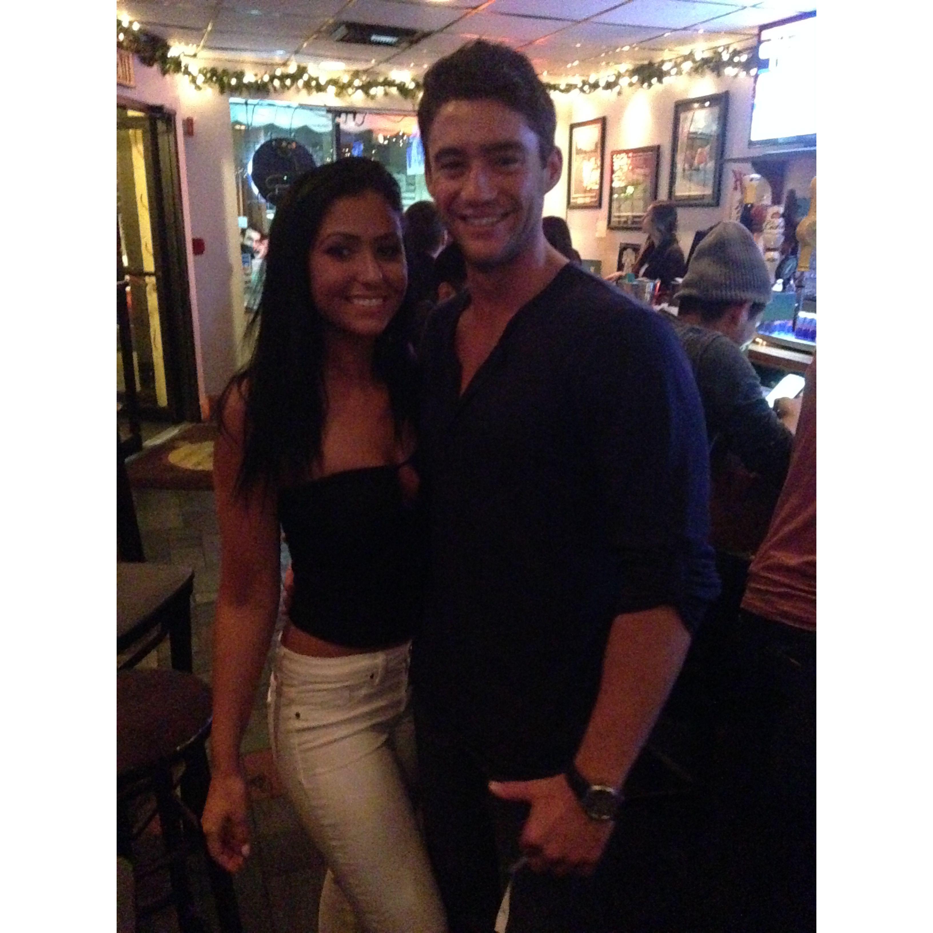 4/12/14 - Our very first photo together!
