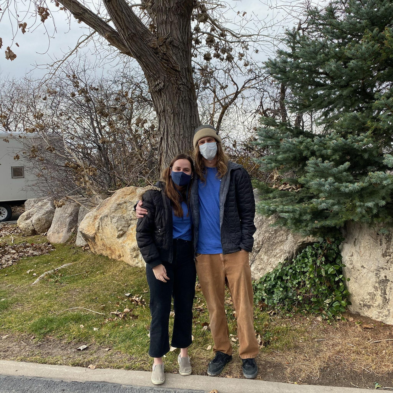Quarantining together, 2020.