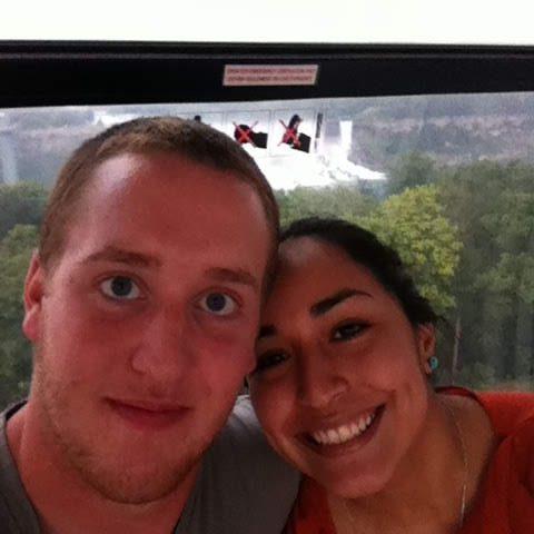 Their first "real" date was in Clifton Hills, Canada. Where they later got engaged.