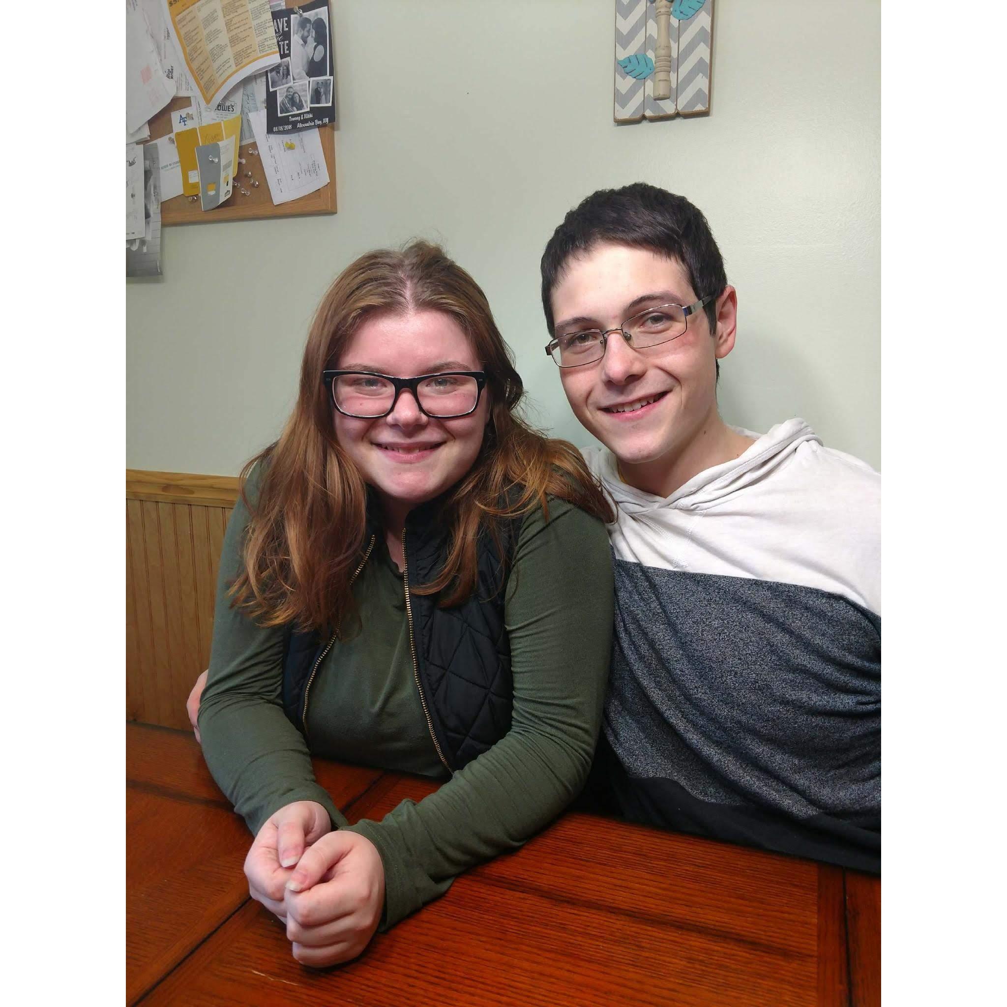 First time Ty met my parents