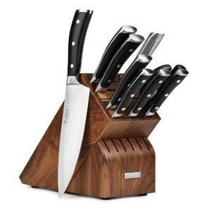 Wusthof Classic Ikon 10 Piece Knife Set with Walnut Block