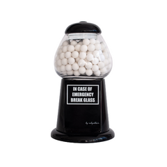 by robynblair Black Licorice Gumball Machine Sculpture