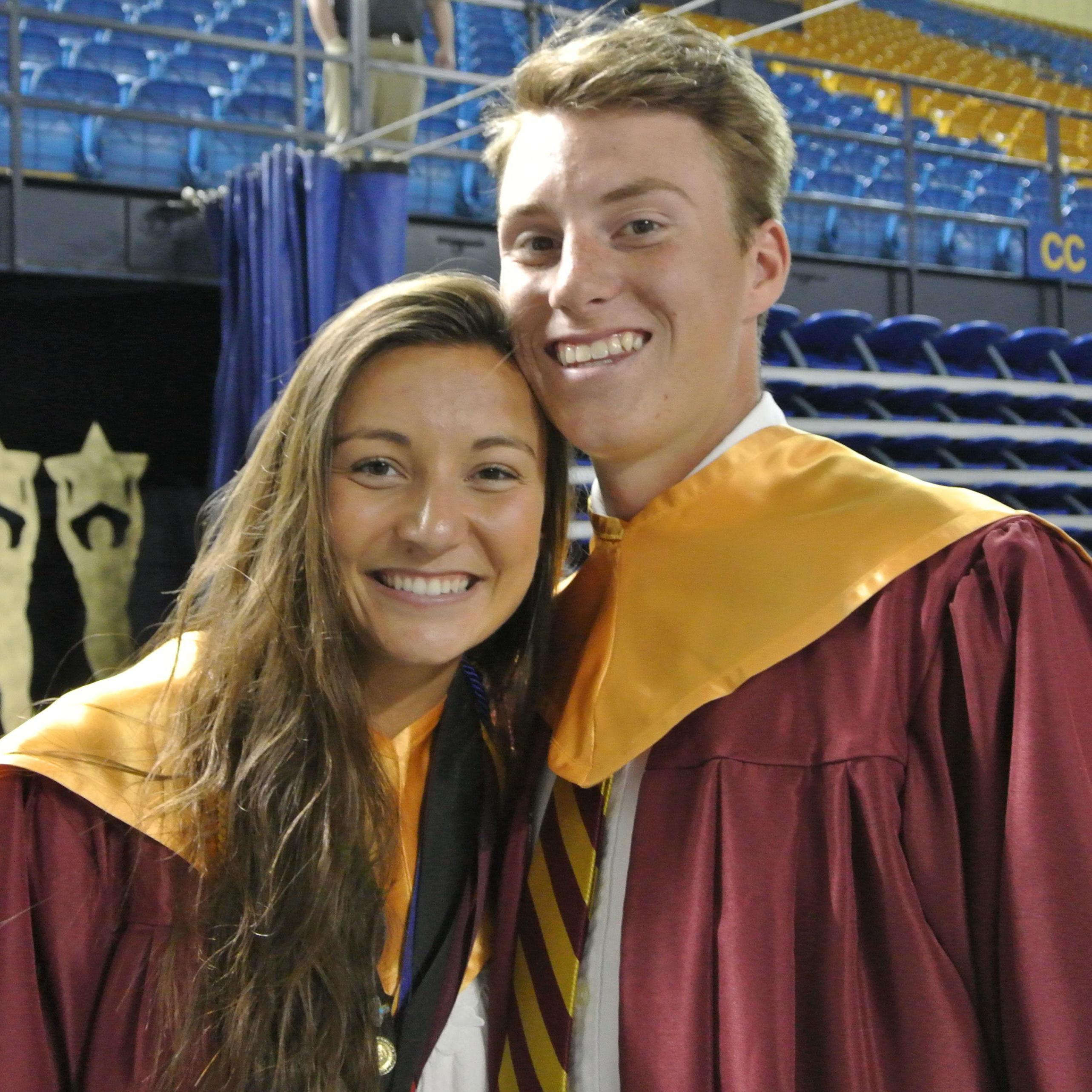 High school graduation, May 2019