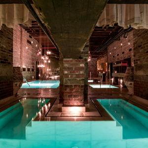 60 minute couples massage at AIRE Ancient Baths