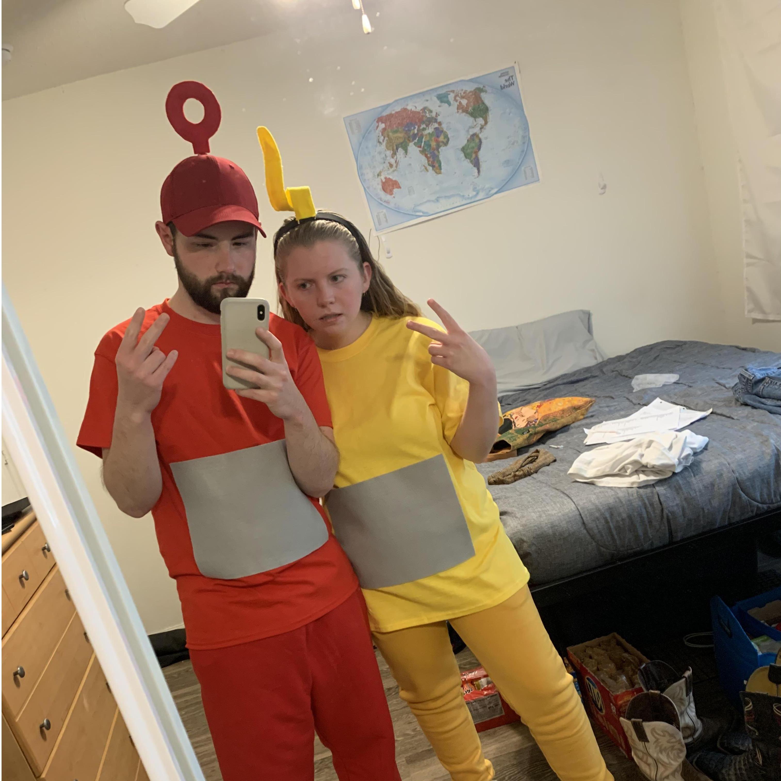 It was for Halloween, and it was 100% Murfi's idea