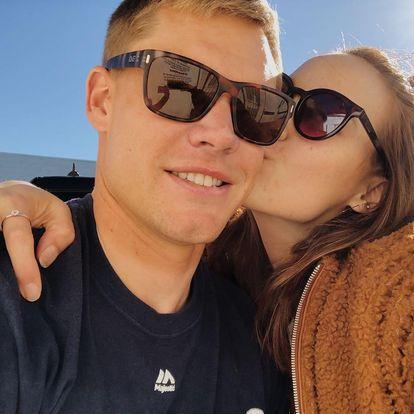 We said "I love you" around Christmas time and spent Christmas Eve watching car tires jump off the curb in front of Vallartas.