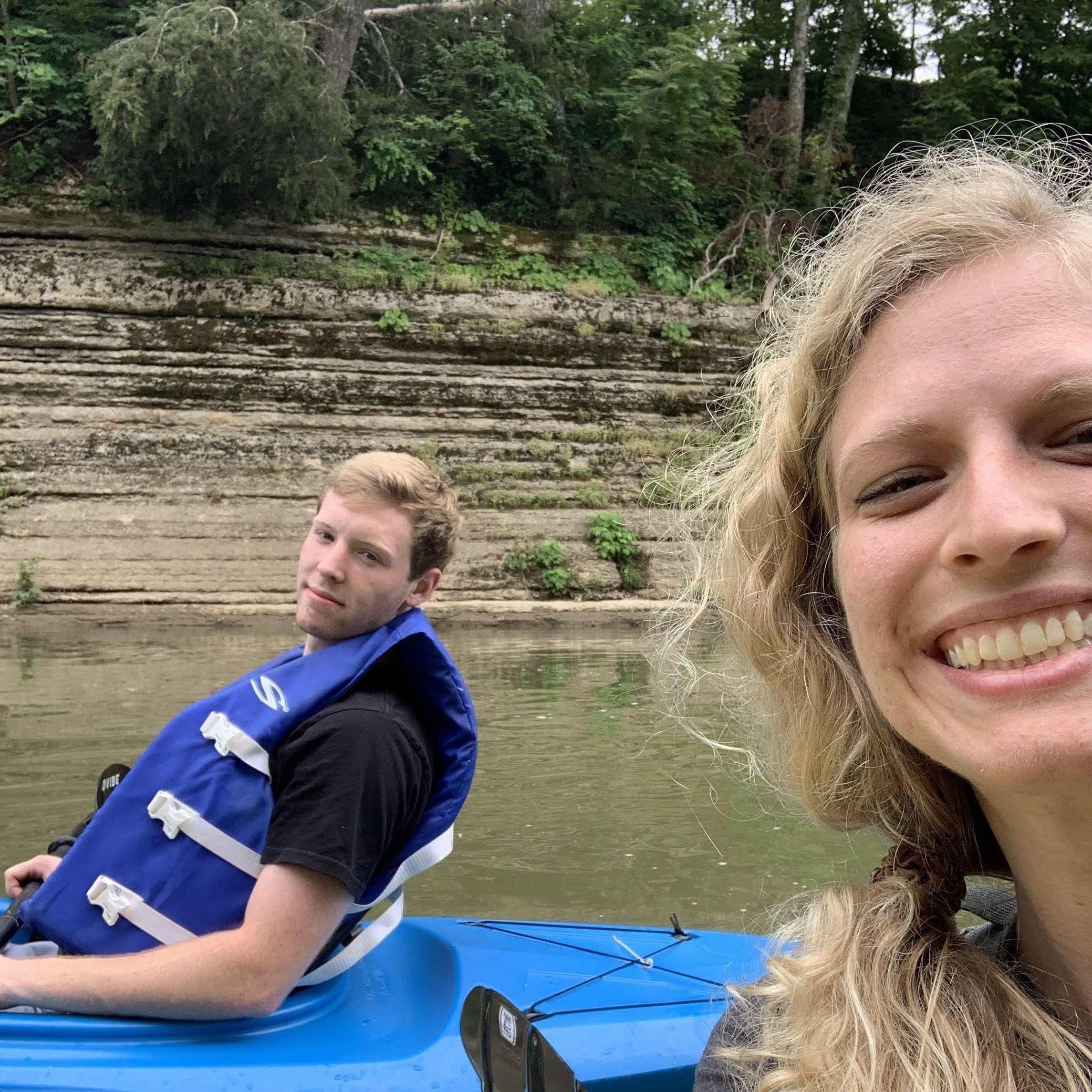 May 2022 - Kayaking is one of our favorite hobbies together!