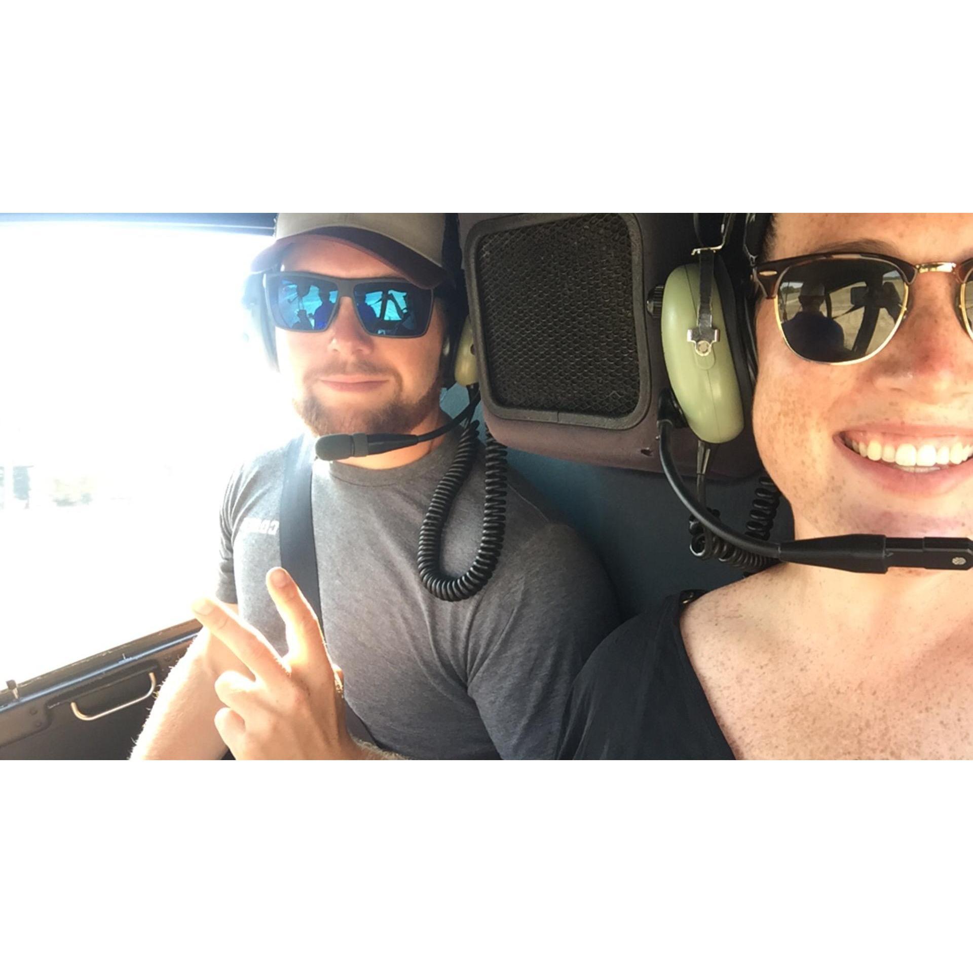 Helicopter rides over Myrtle Beach in 2018.