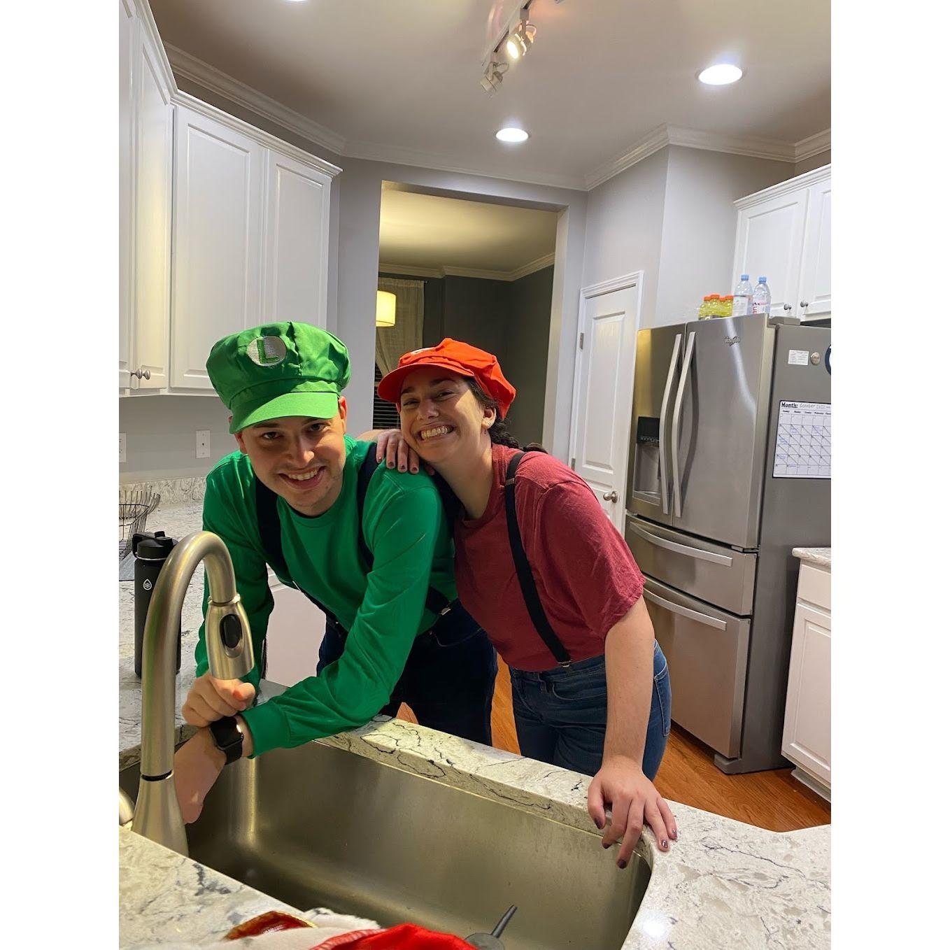 Mario and Luigi!