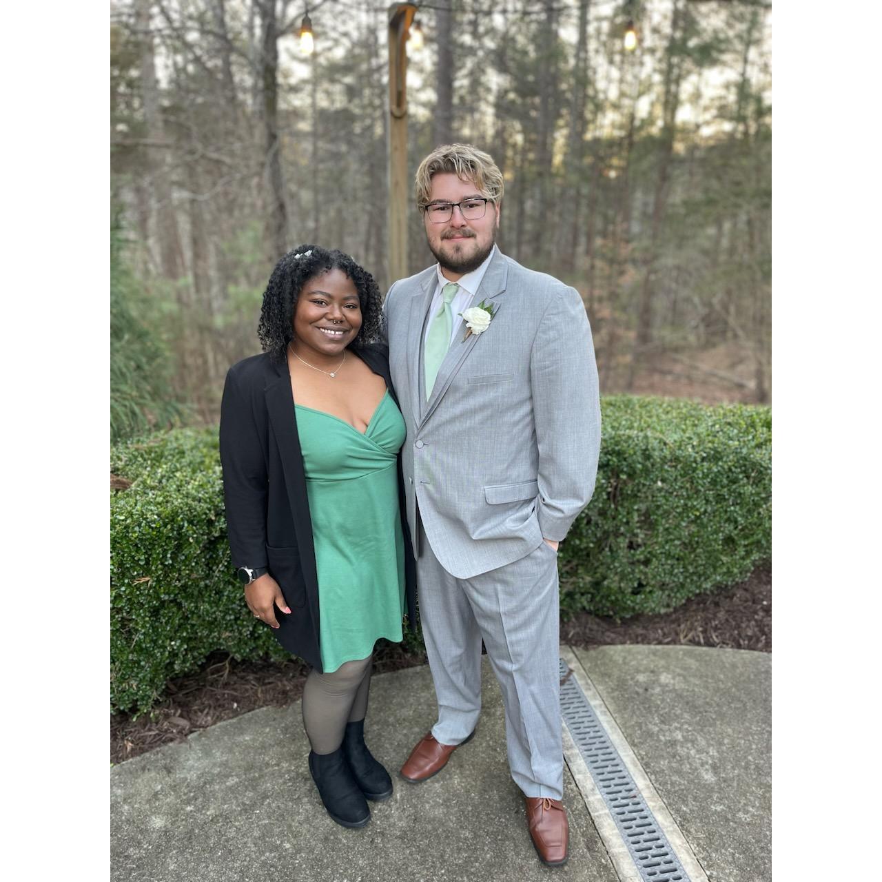 First wedding together!