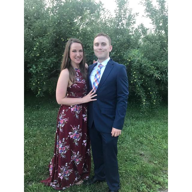 Us at Matt's cousin's wedding in Indiana!