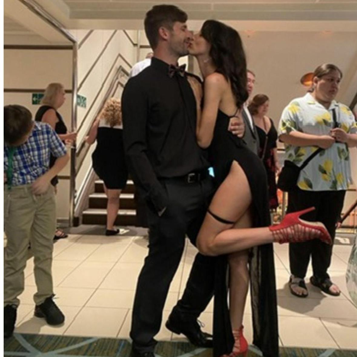 Our first formal night.