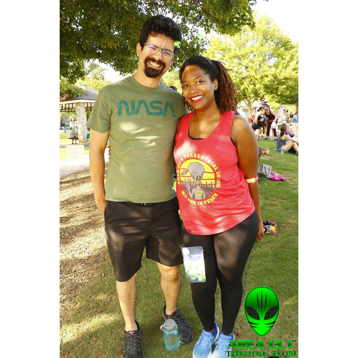 Ian supported me in my Alien 10k