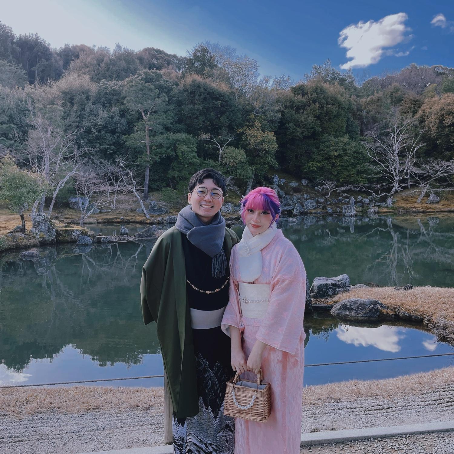 Kimonos in Kyoto