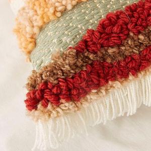 Mountain Fringe Shag Throw Pillow