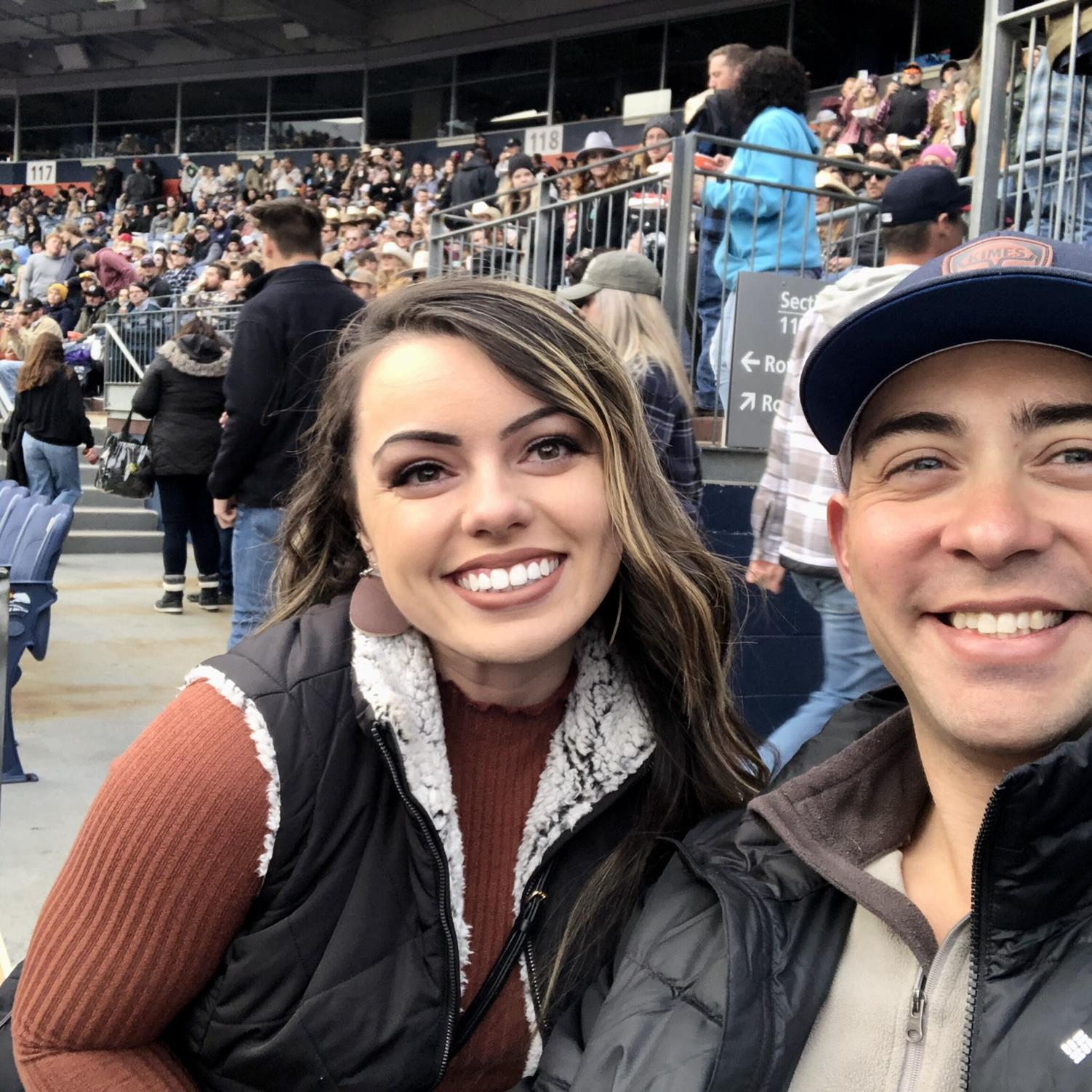 Celebrating Wes' 29th Birthday at Luke Combs