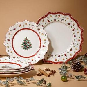 Villeroy & Boch Toy's Delight Multi Colour, Premium Porcelain, Set of Plates, 8pcs